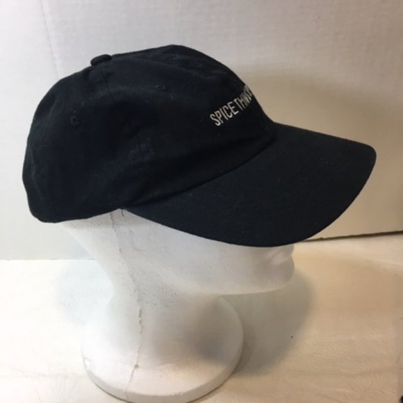 Bacardi Spice Things Up Adjustable Cotton Baseball Cap Black PROMO HAT - Picture 4 of 10